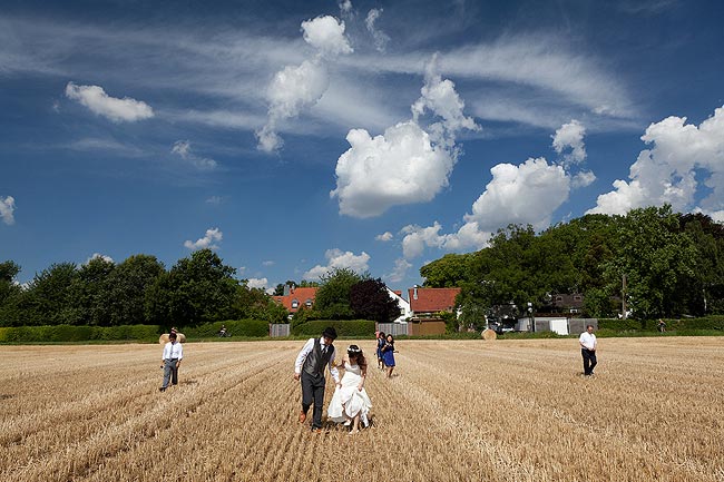 Japanische Hochzeit in Düsseldorf am Rhein