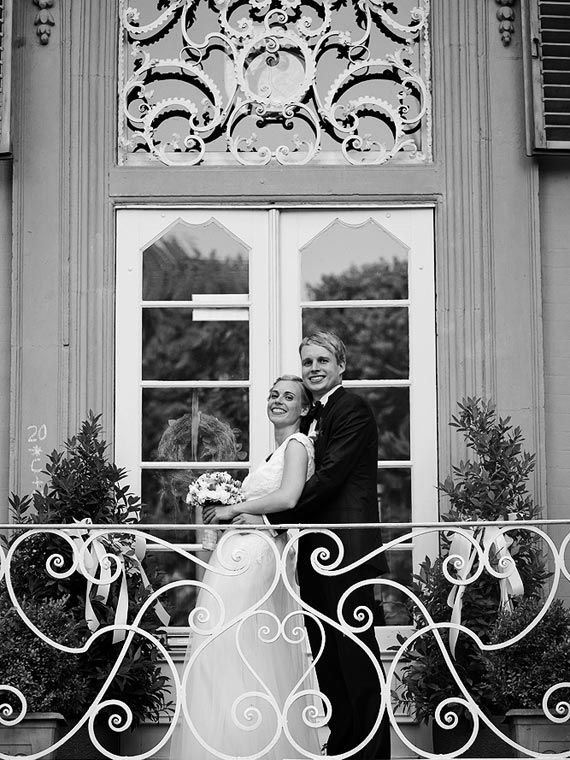 Black & White Wedding