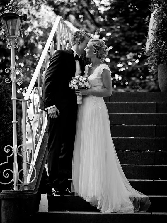 Black & White Wedding