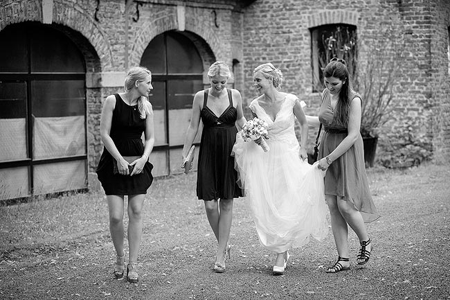 Black & White Wedding